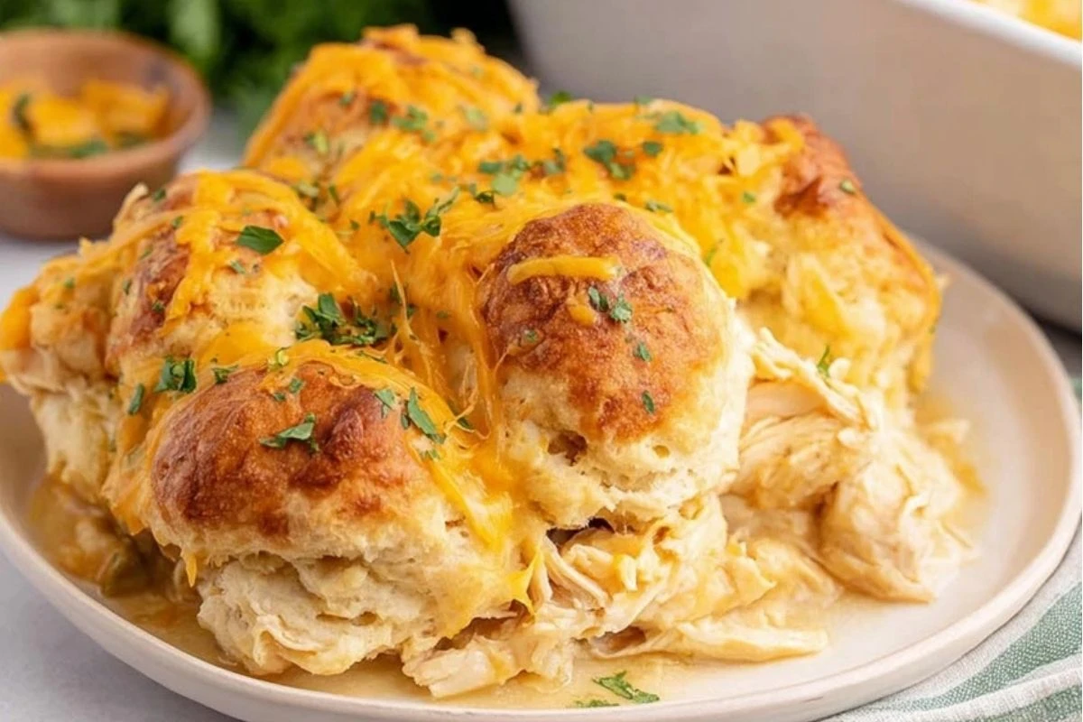 Chicken Bubble Biscuit Bake