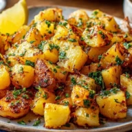 Batata Harra (Lemony Crispy Roasted Potatoes)