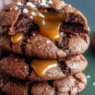 Chewy Chocolate-Caramel Cookies