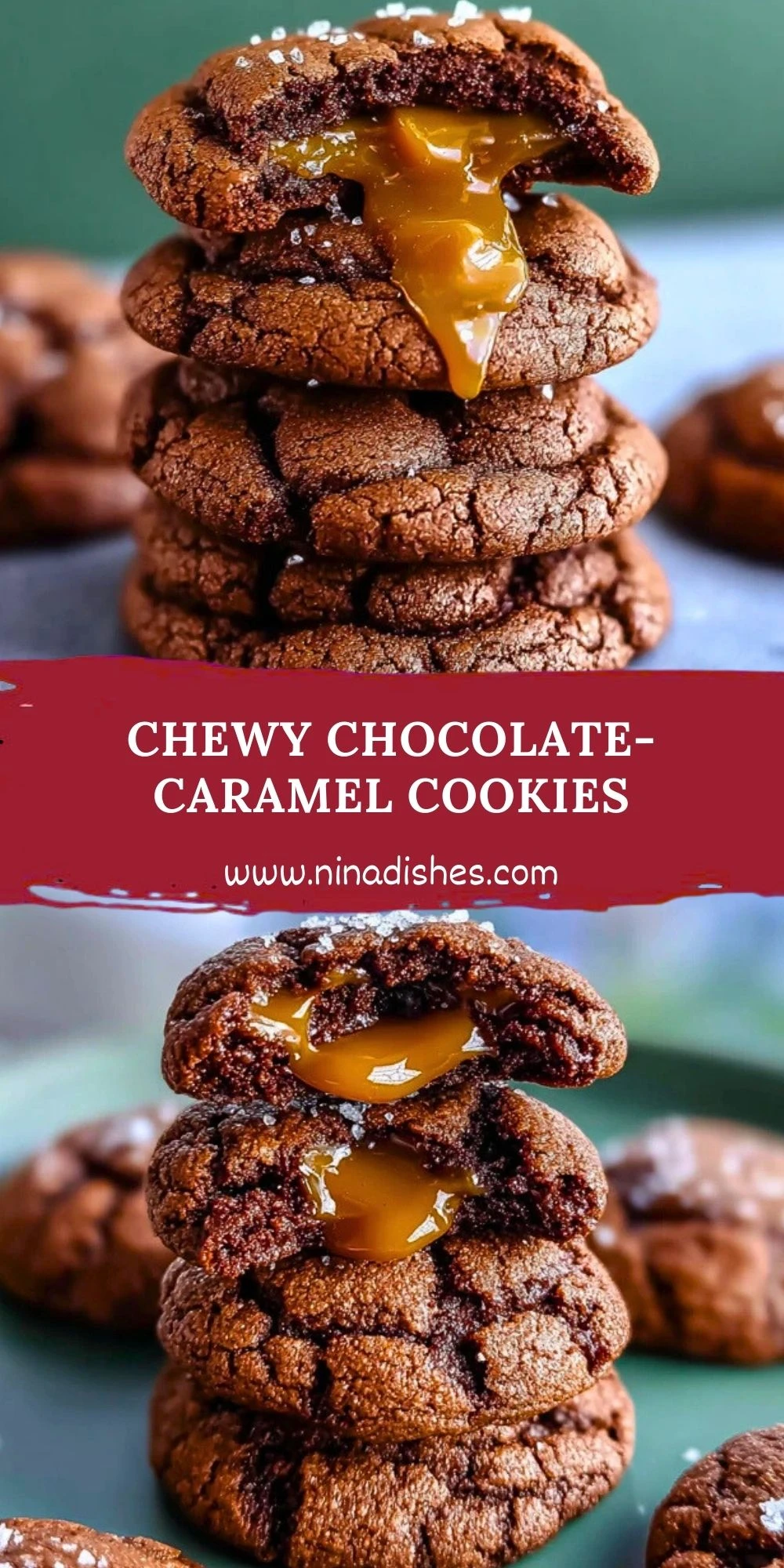 Chewy Chocolate-Caramel Cookies (2)