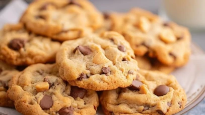 Chocolate Chip and Peanut Butter Chip Cookies