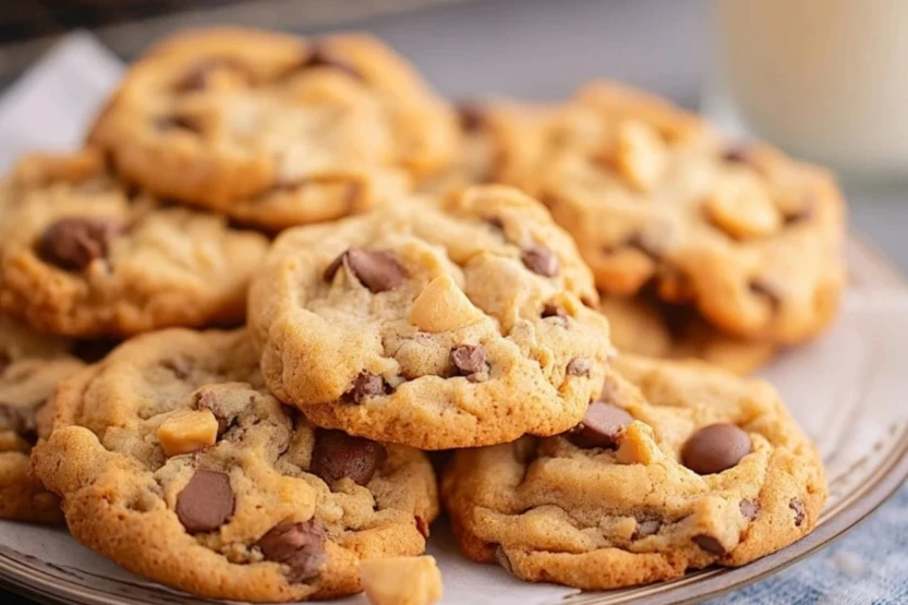 Chocolate Chip and Peanut Butter Chip Cookies