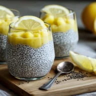 Lemon Cream Chia Pudding