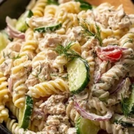 Cold Tuna Pasta Salad