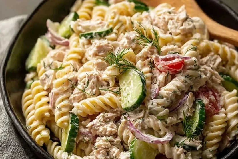 Cold Tuna Pasta Salad