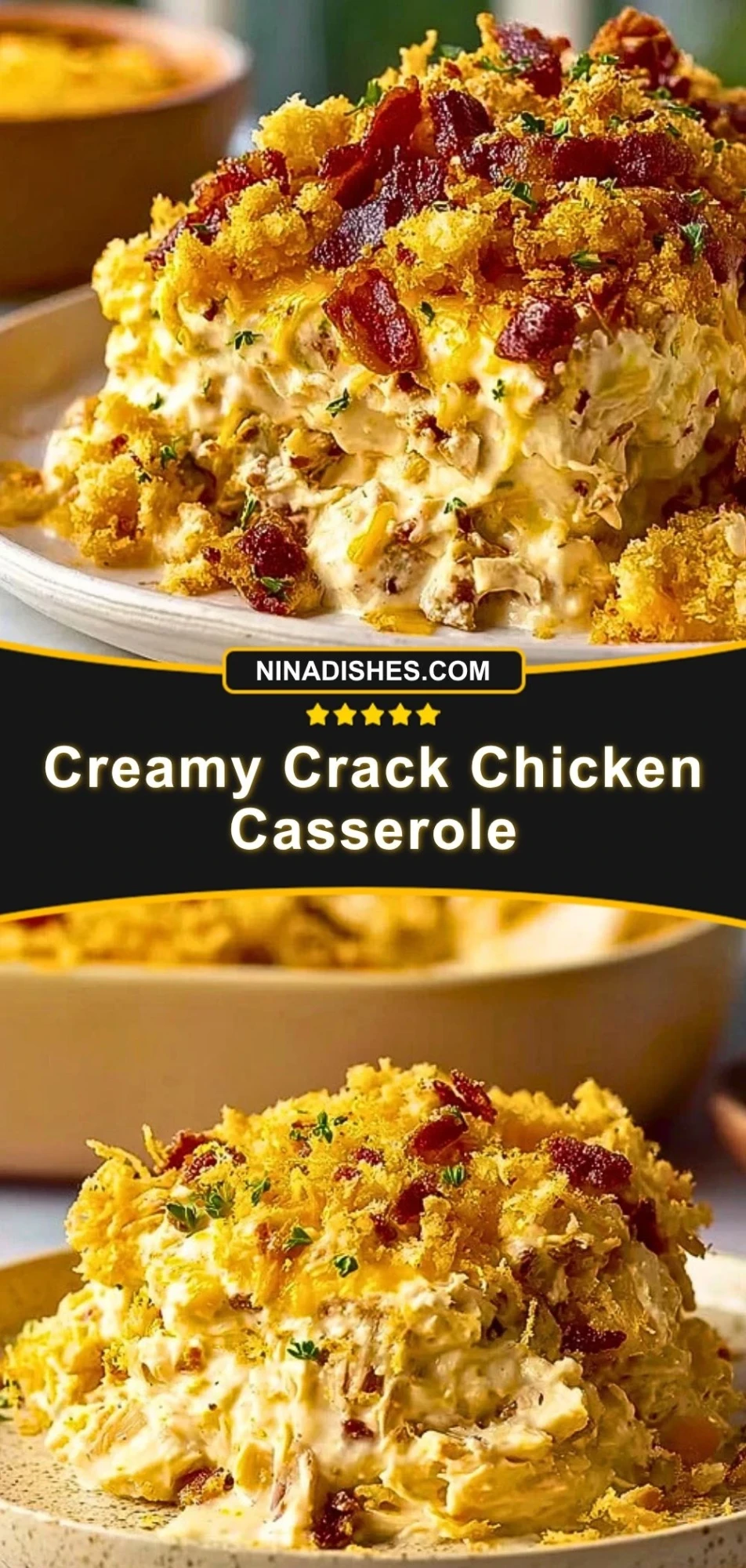 Creamy Crack Chicken Casserole (3)