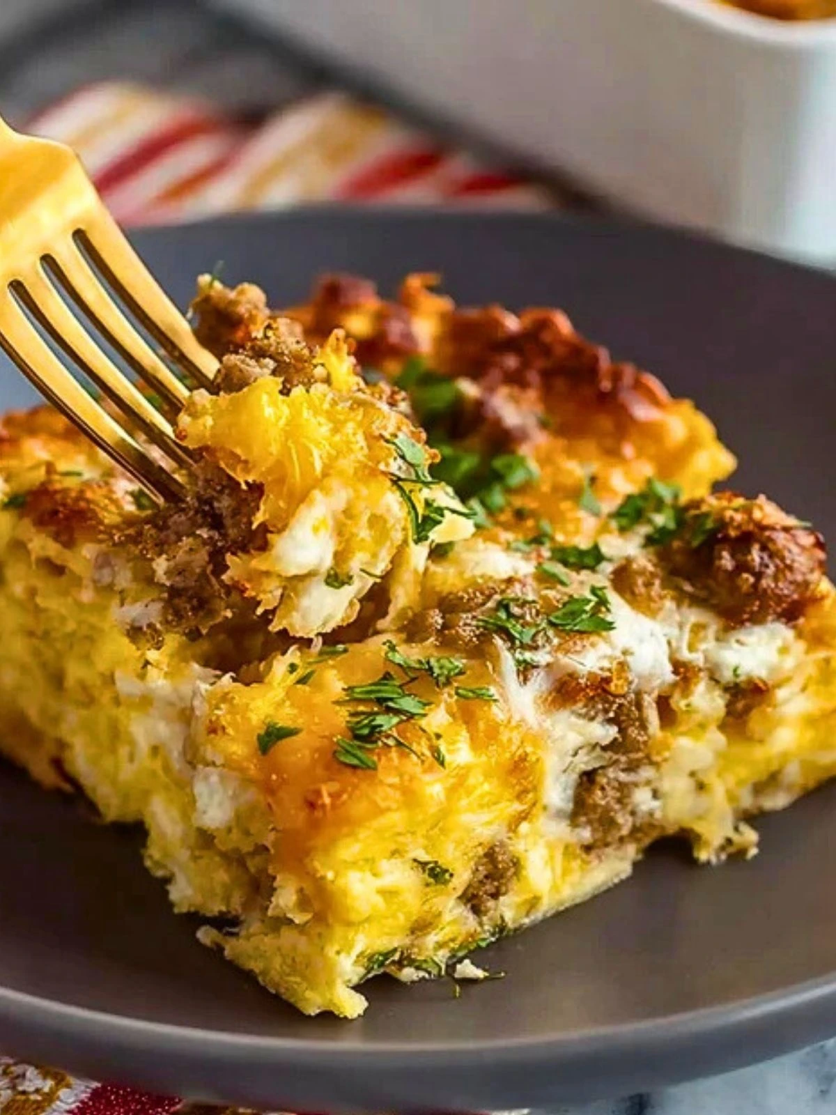 Cheesy Southwest Tortilla Breakfast Casserole (1)