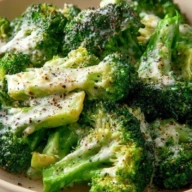 Copycat Longhorn Garlic Parmesan Broccoli