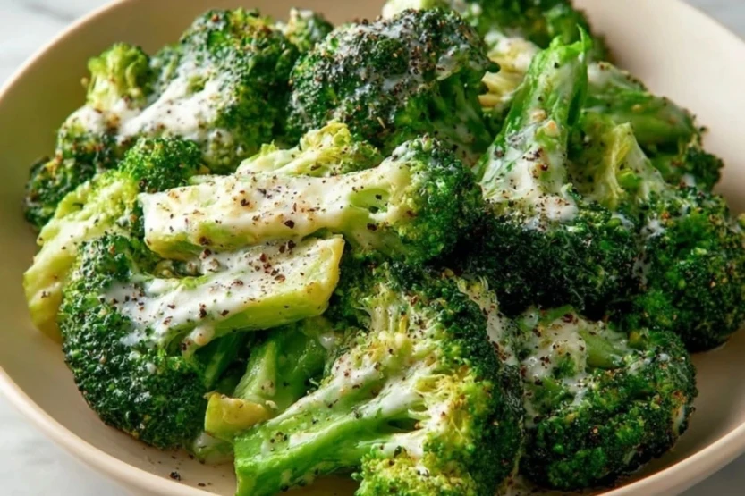 Copycat Longhorn Garlic Parmesan Broccoli