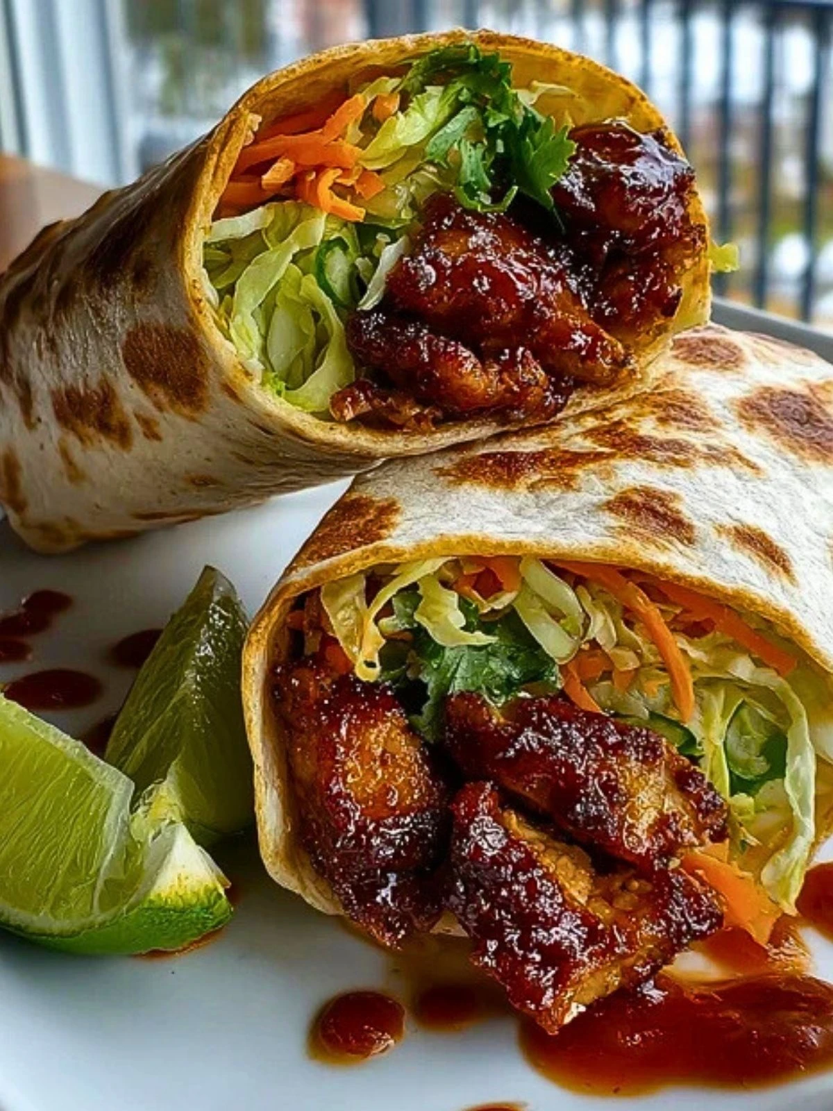 Sweet Chili Chicken Wraps (1)
