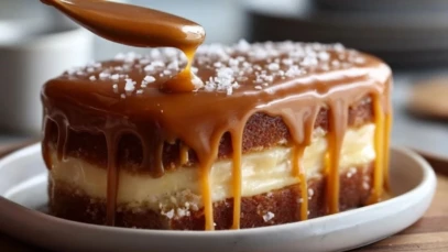 Salted Caramel Cake Filling