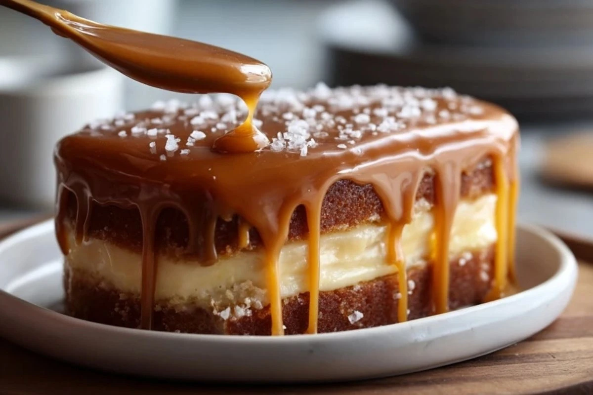 Salted Caramel Cake Filling