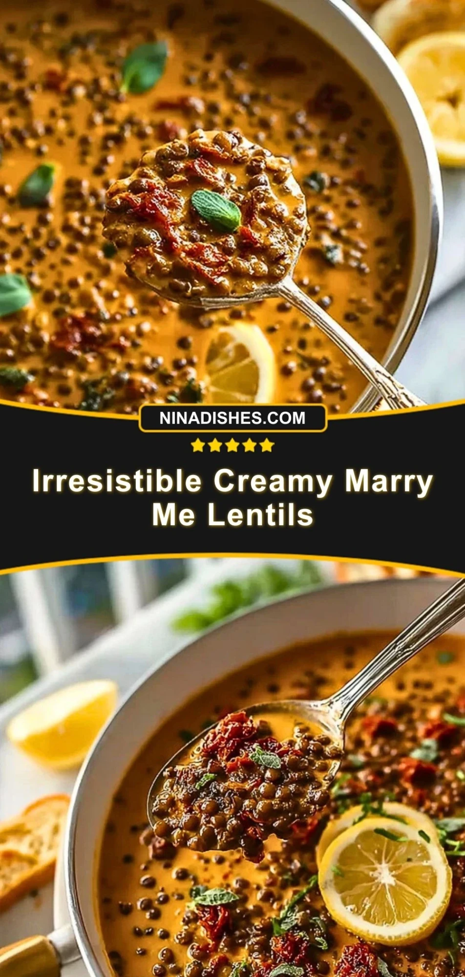 Irresistible Creamy Marry Me Lentils (3)