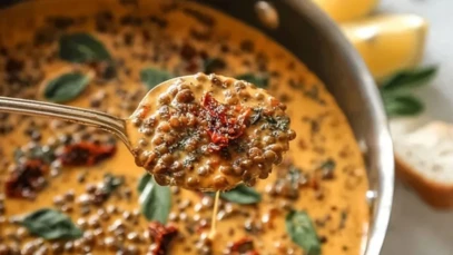 Irresistible Creamy Marry Me Lentils
