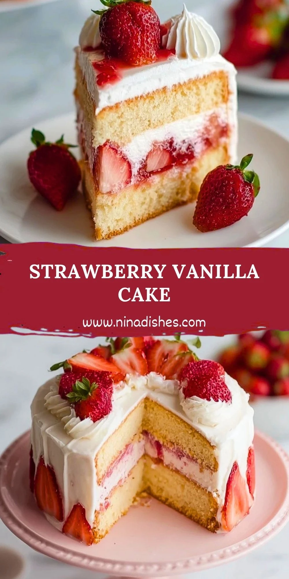 Strawberry Vanilla Cake (2)