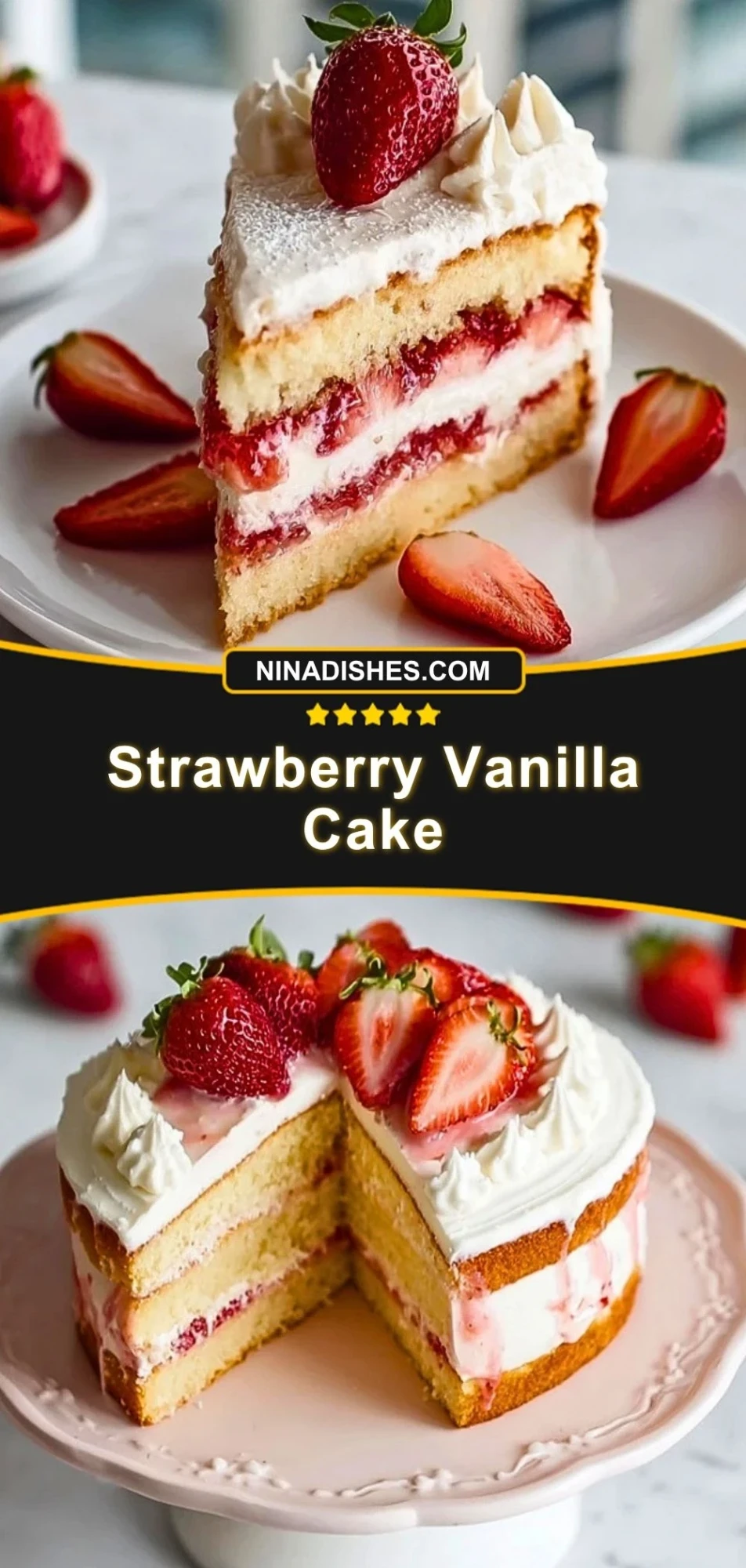 Strawberry Vanilla Cake (3)
