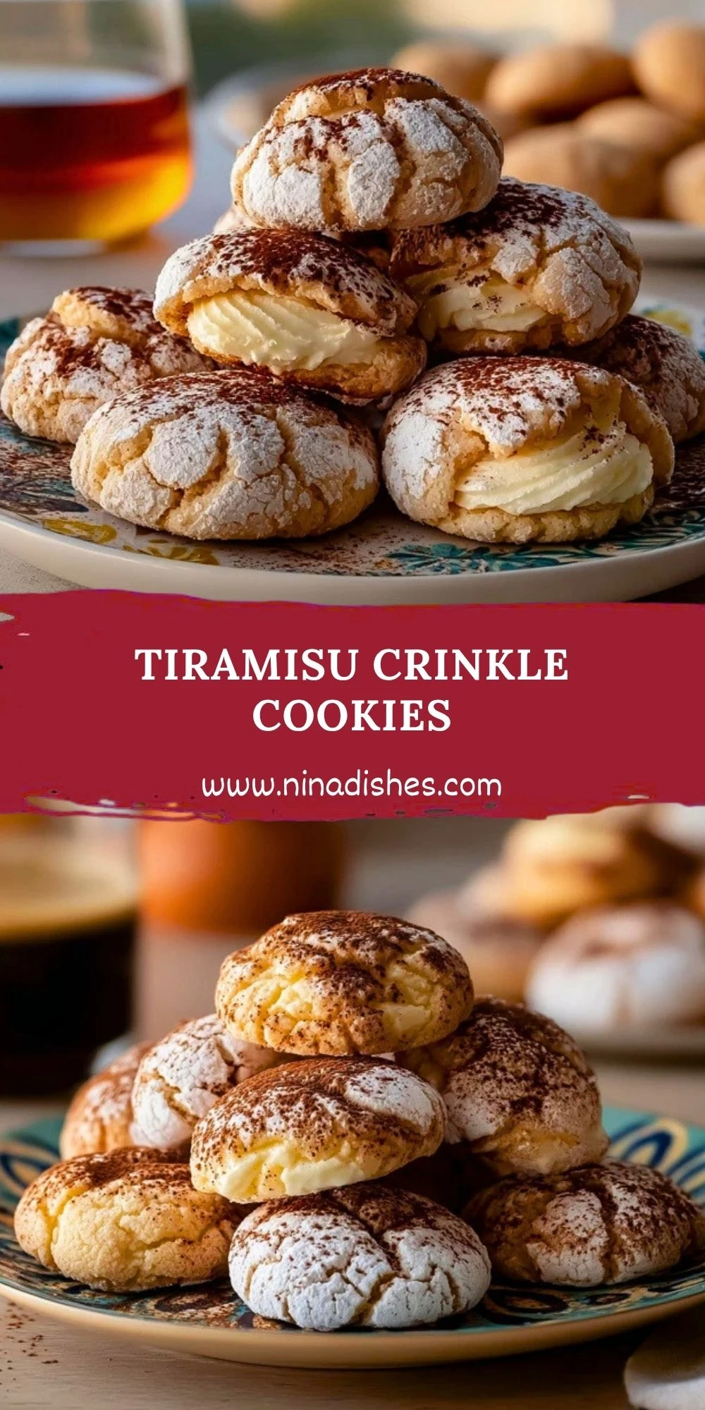 Tiramisu Crinkle Cookies (2)