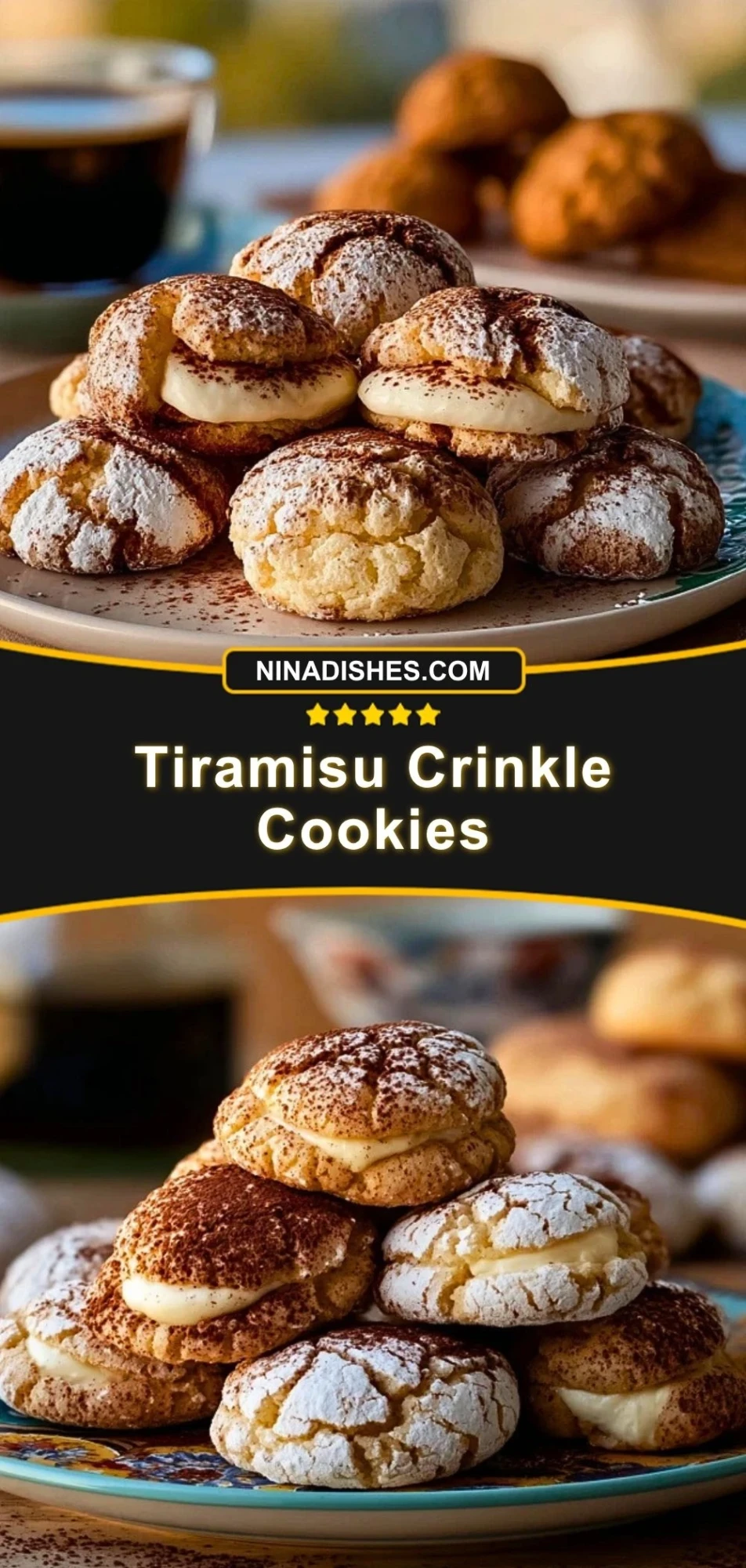 Tiramisu Crinkle Cookies (3)