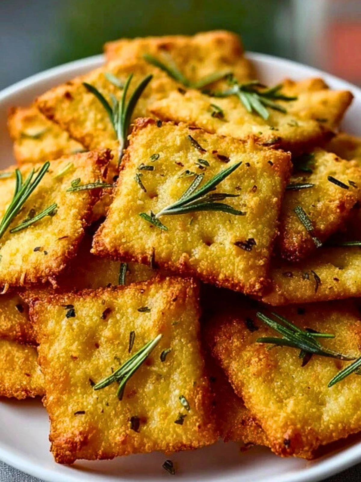 Homemade Parmesan Rosemary Crackers (1)