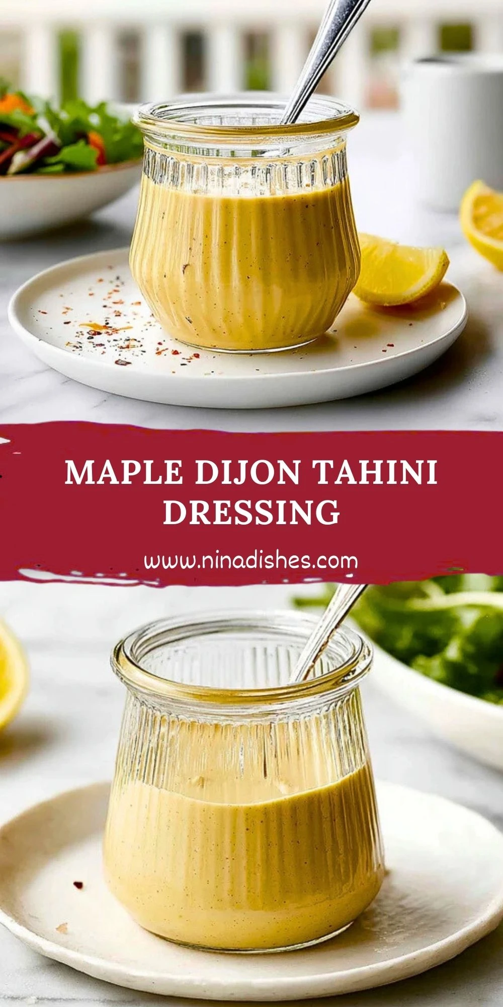 Maple Dijon Tahini Dressing (2)
