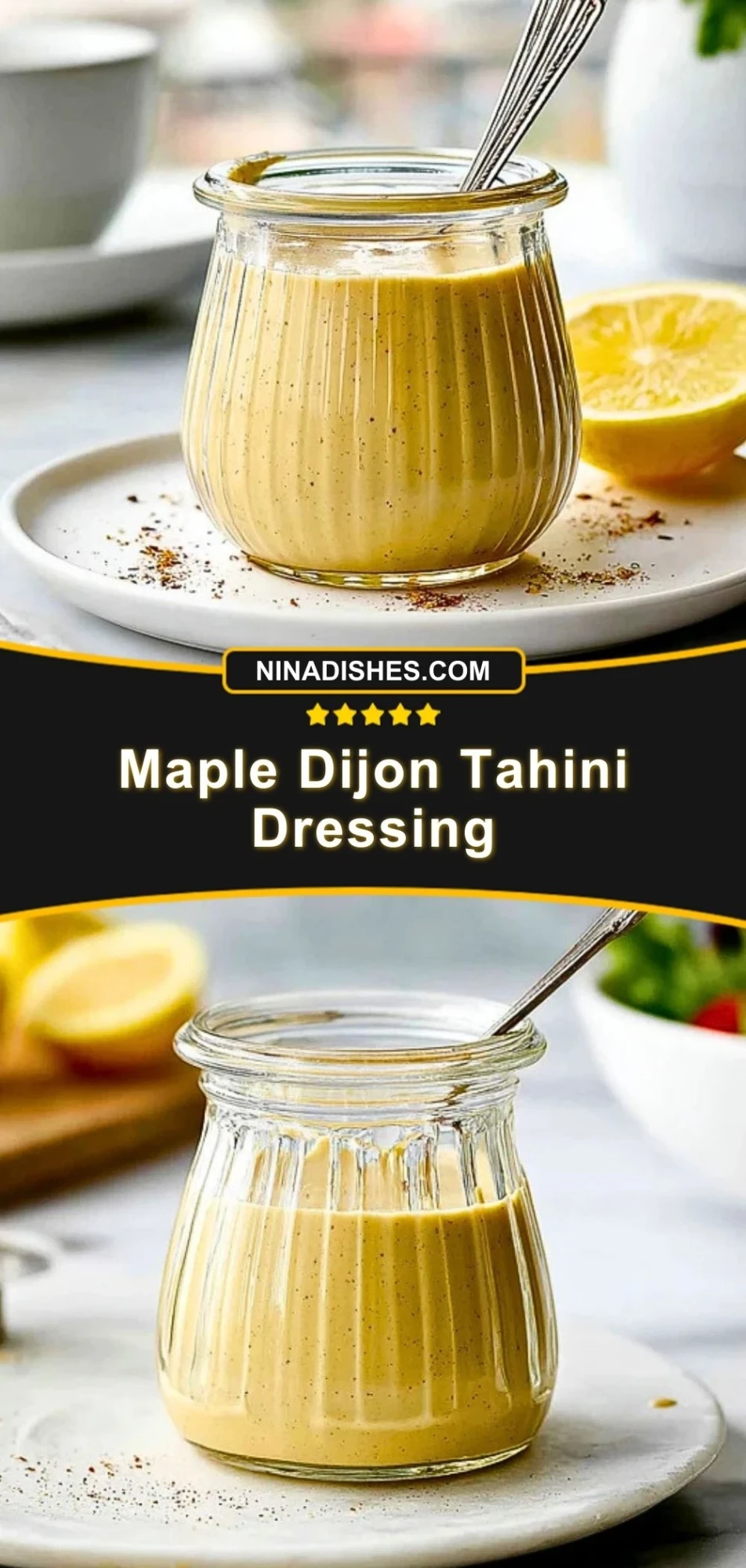 Maple Dijon Tahini Dressing (3)