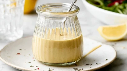 Maple Dijon Tahini Dressing