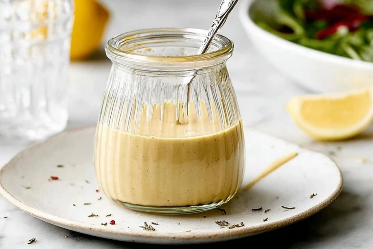 Maple Dijon Tahini Dressing