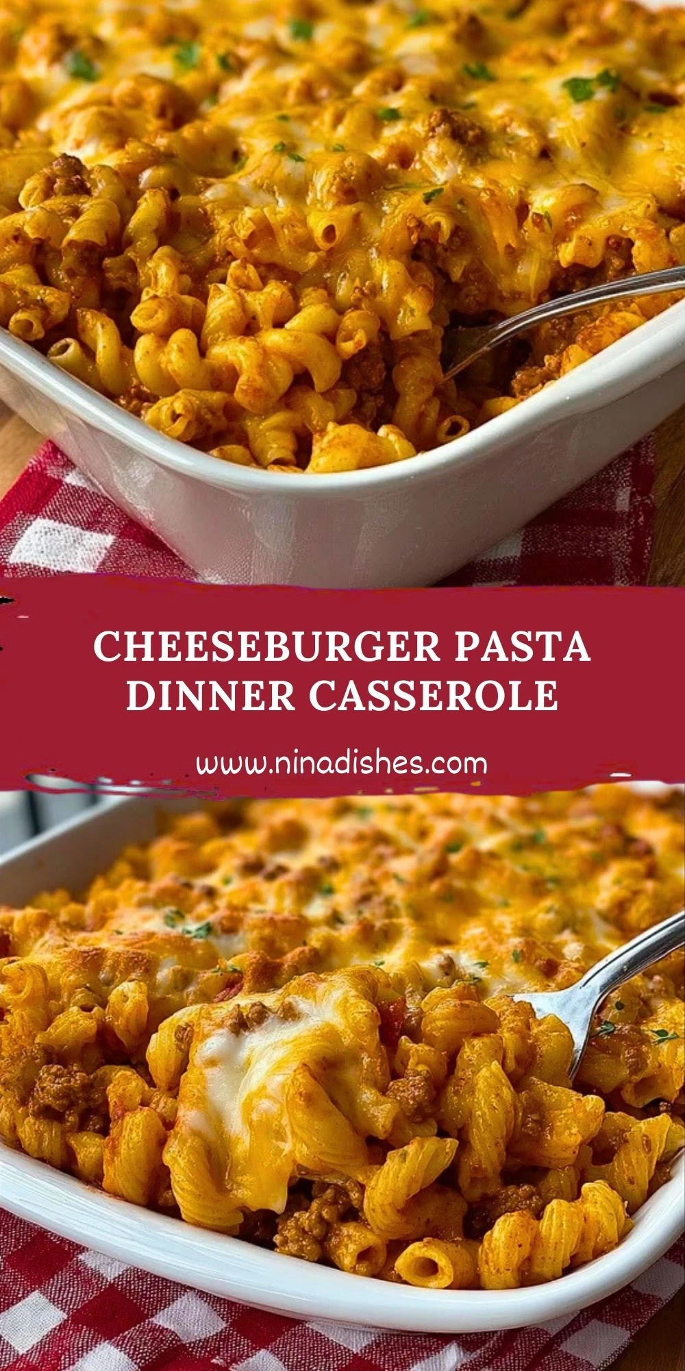 Cheeseburger Pasta Dinner Casserole (2)