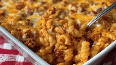 Cheeseburger Pasta Dinner Casserole