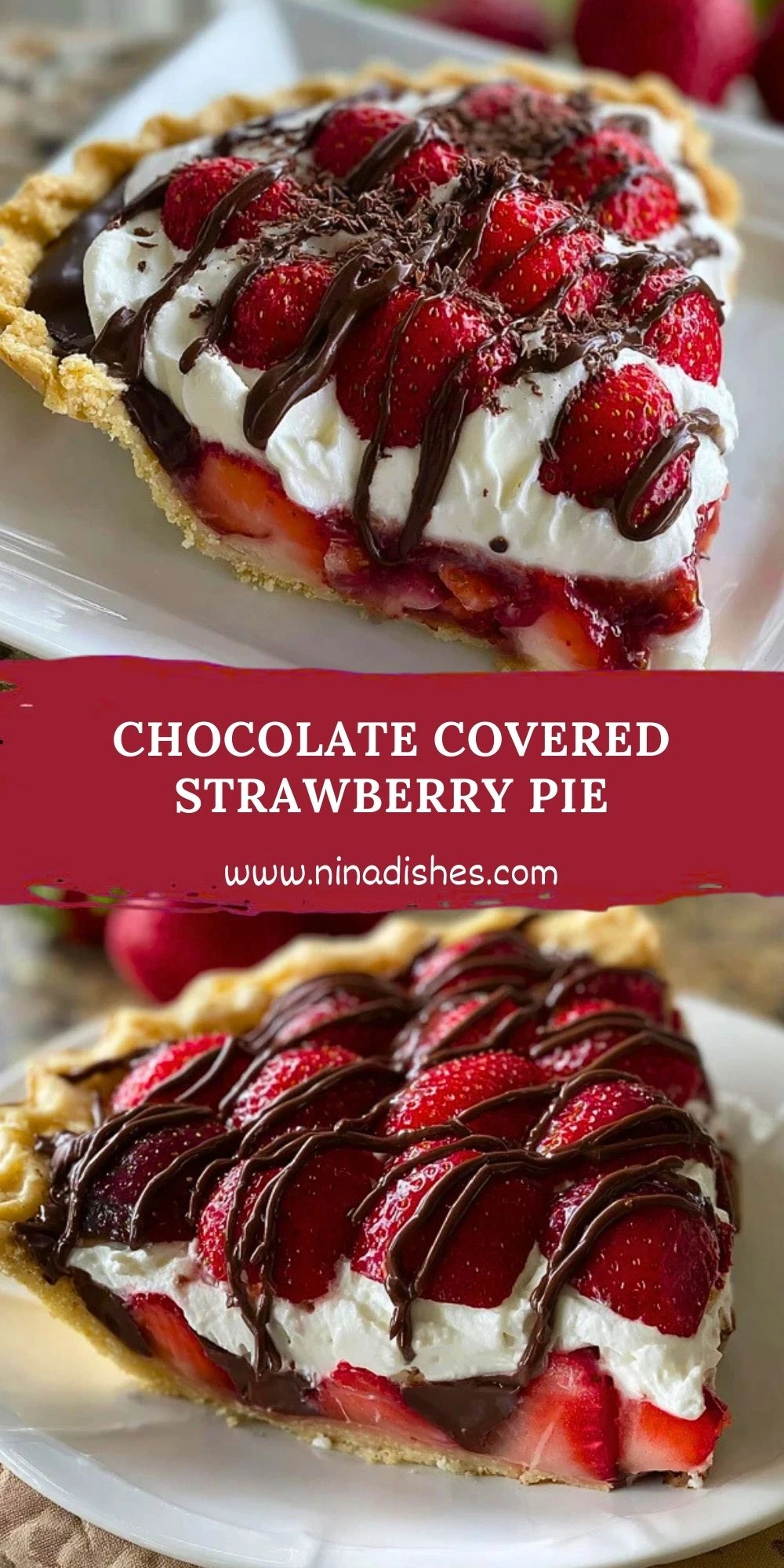 Chocolate Covered Strawberry Pie (2)