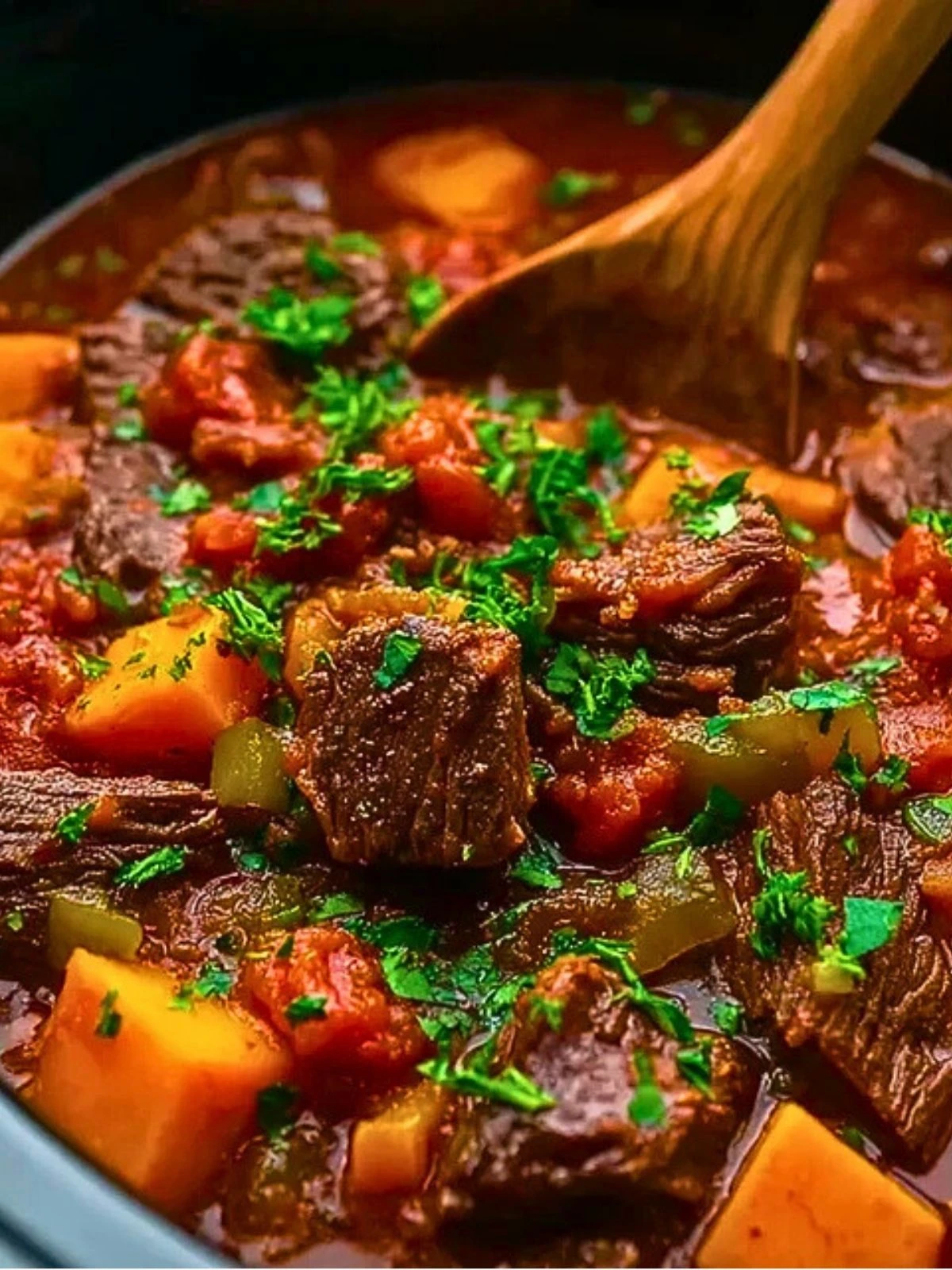 Crockpot Sweet Potato Beef Stew (1)