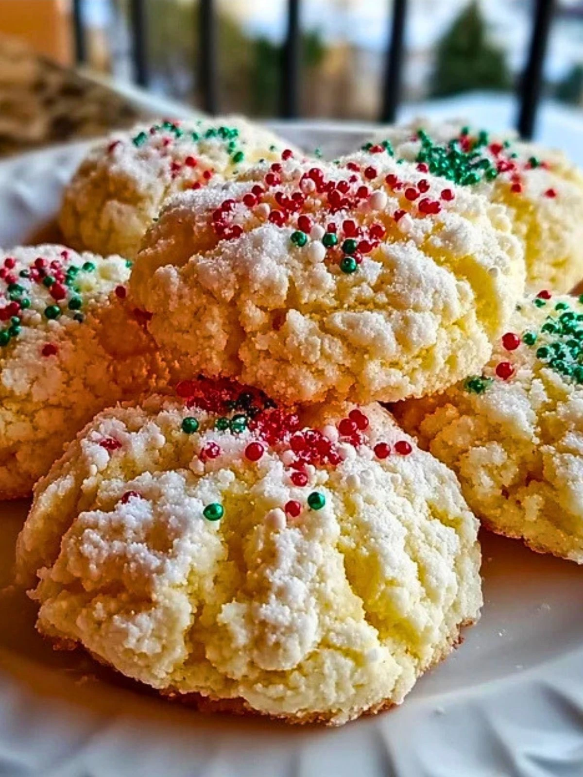 Christmas Ooey Gooey Butter Cookies (1)