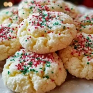Christmas Ooey Gooey Butter Cookies