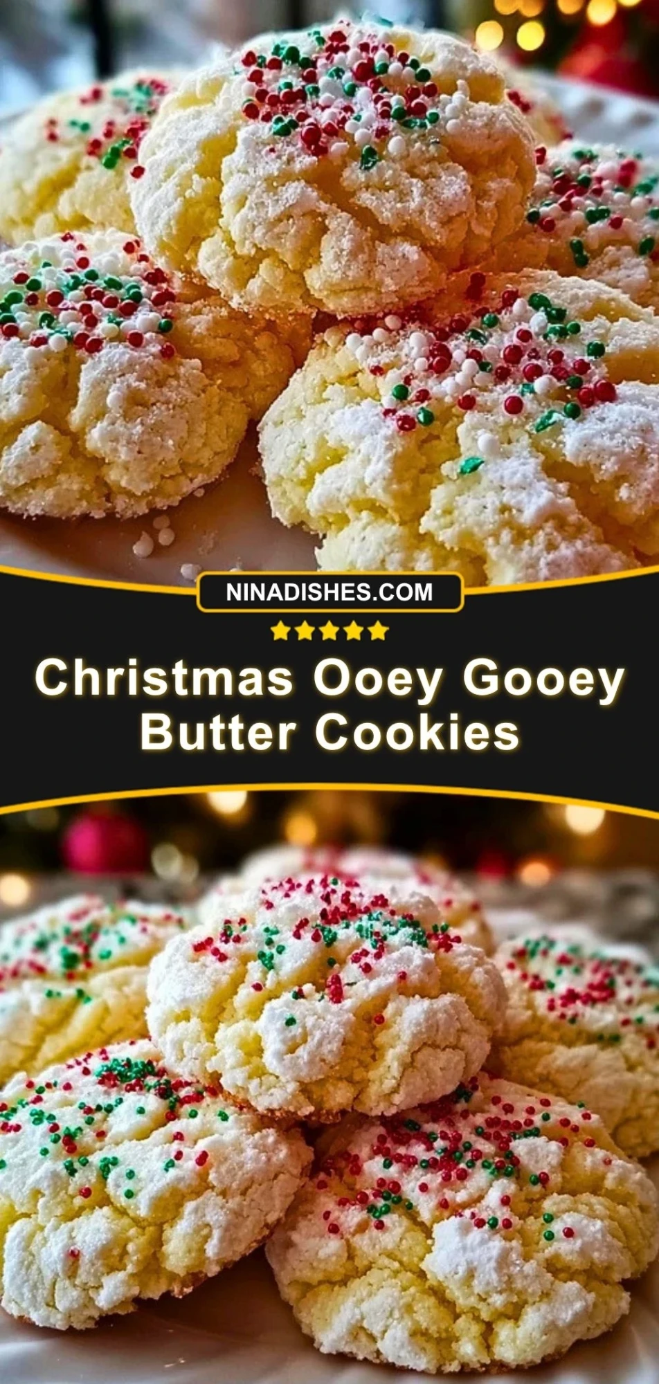 Christmas Ooey Gooey Butter Cookies (3)