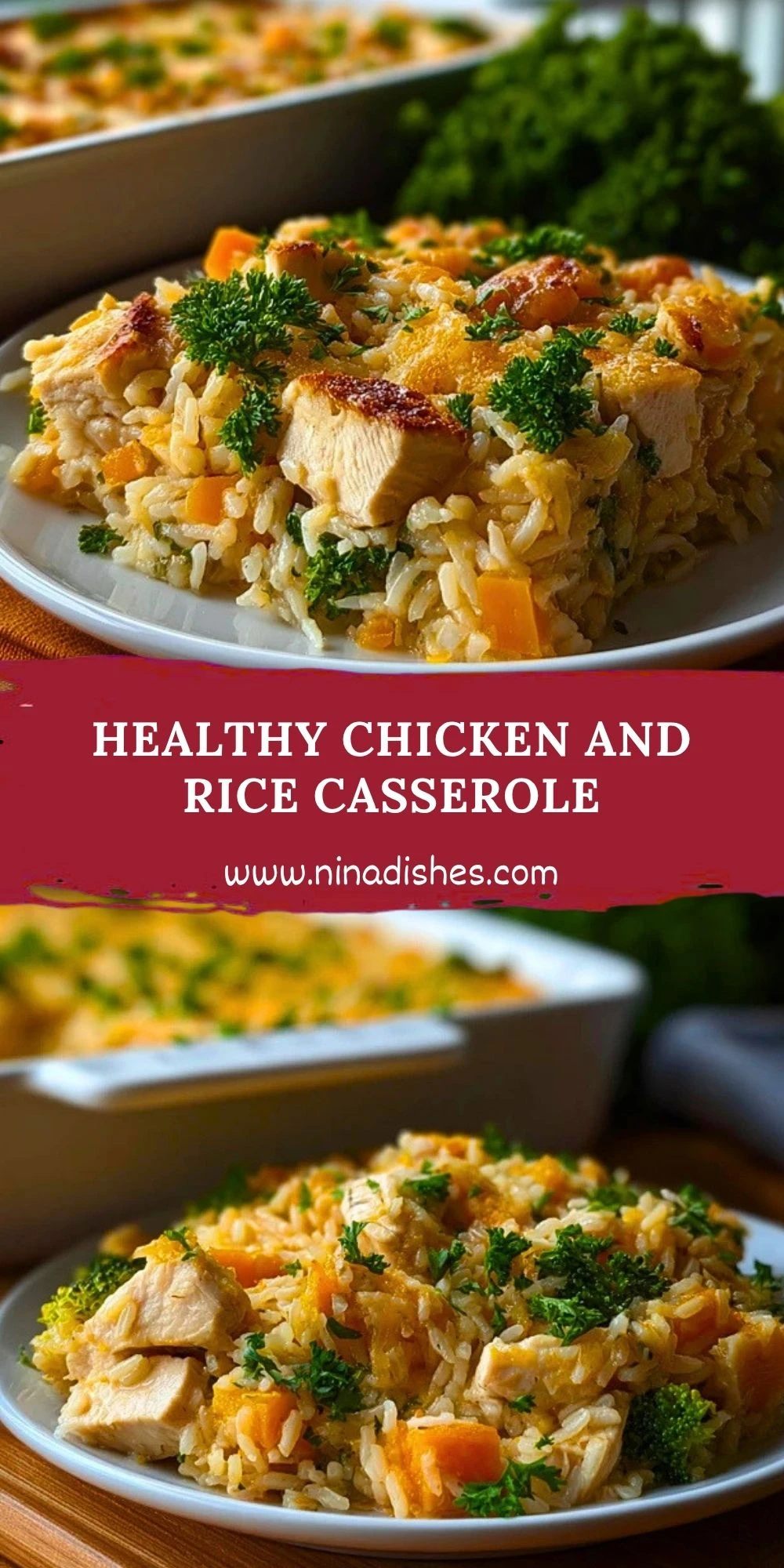 Healthy Chicken and Rice Casserole (2)