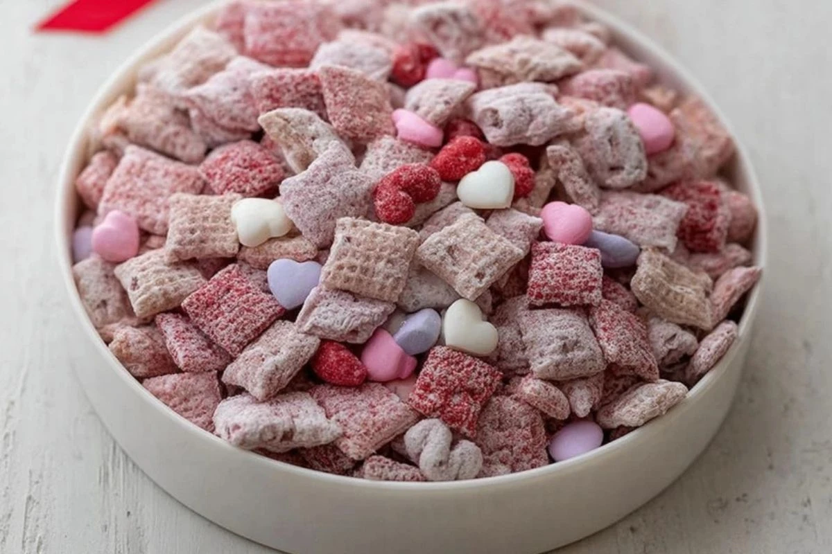 Valentine's Day Muddy Buddies
