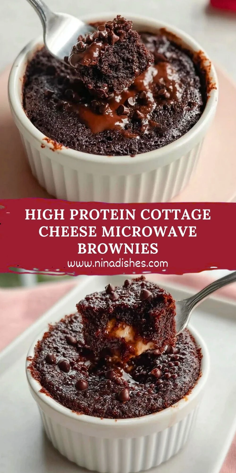 High Protein Cottage Cheese Microwave Brownies (2)