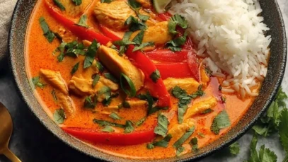 Easy Thai Red Curry Chicken
