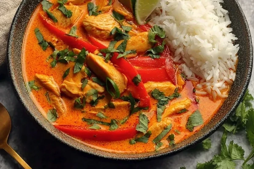 Easy Thai Red Curry Chicken