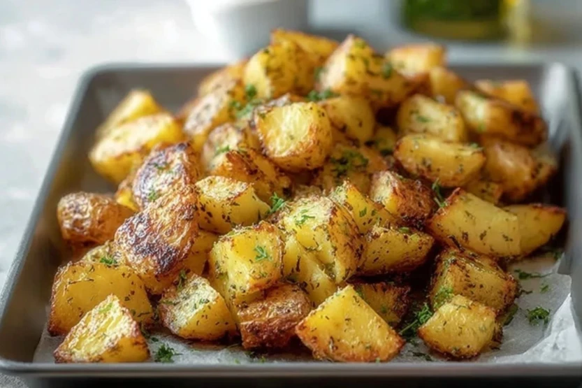 Homemade Buttery Roasted Potatoes