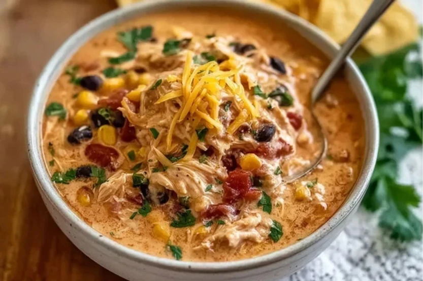 Classic Slow Cooker Crack Chicken Chili
