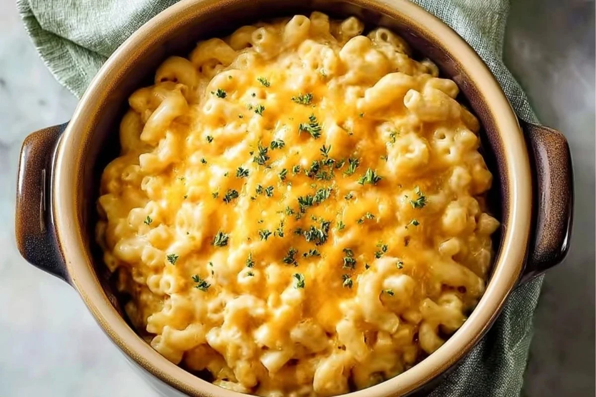 High Protein Crockpot Cottage Cheese Mac And Cheese