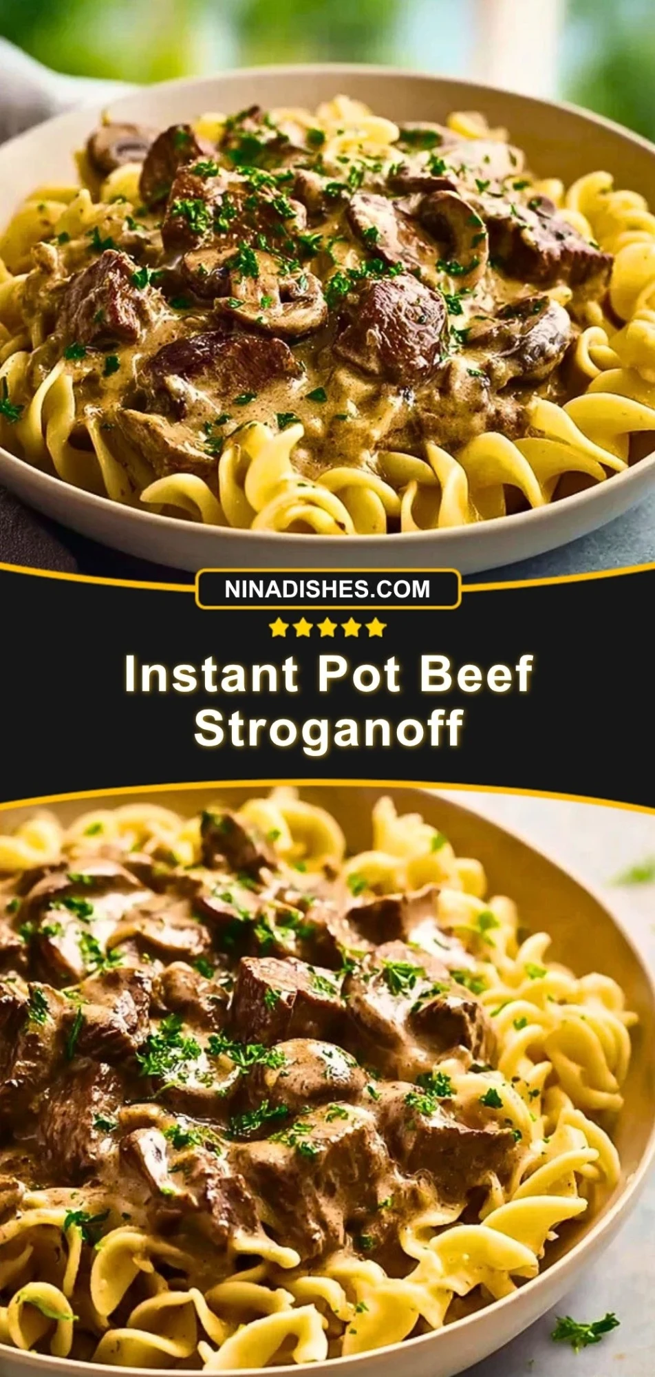 Instant Pot Beef Stroganoff (3)