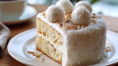 Coconut Raffaello Cake