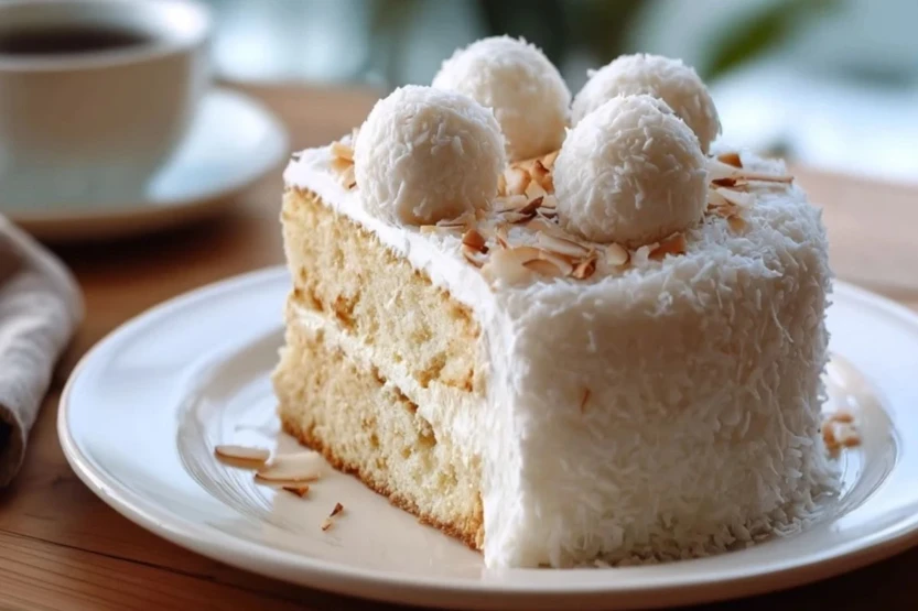Coconut Raffaello Cake
