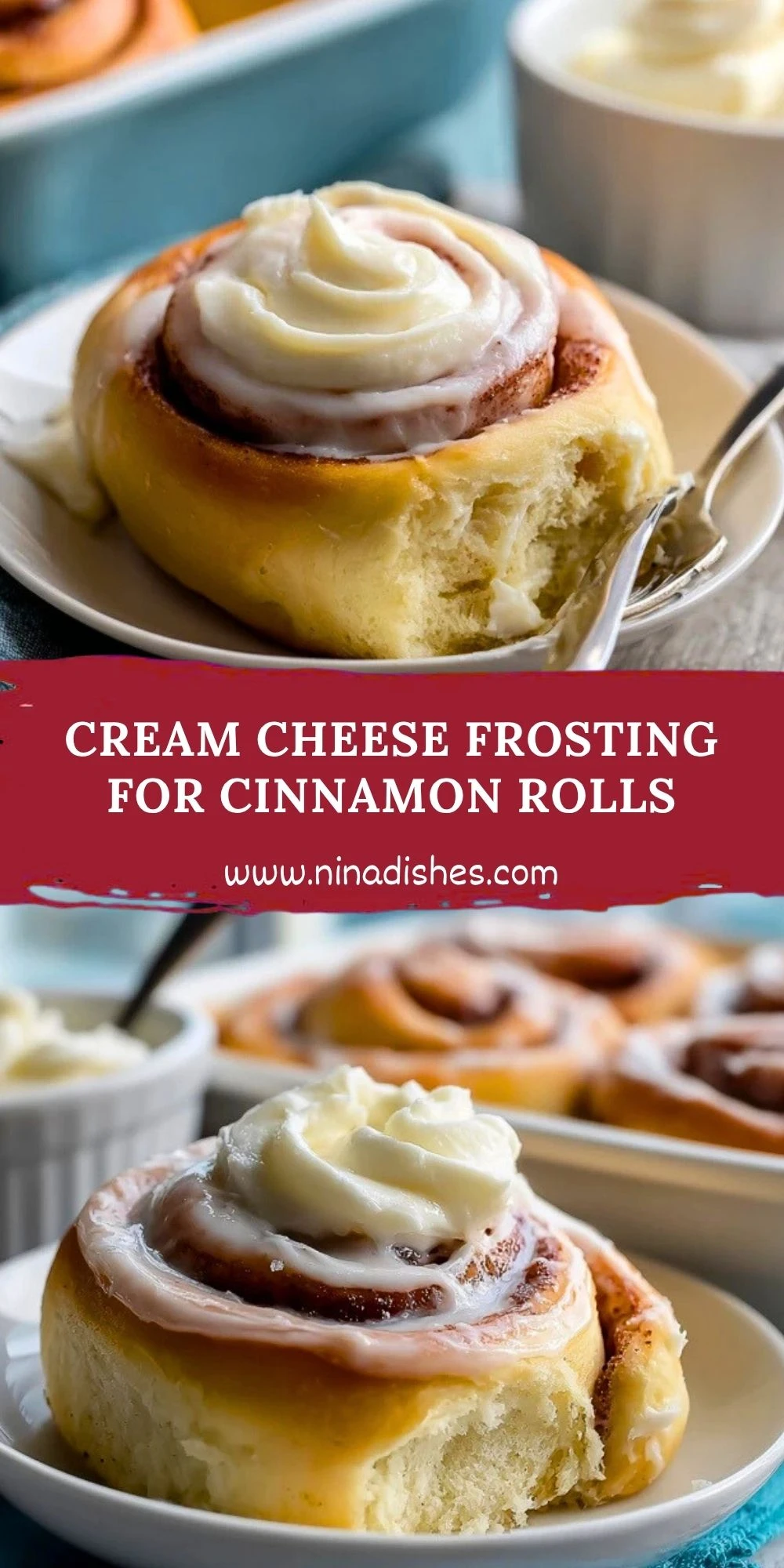 Cream Cheese Frosting for Cinnamon Rolls (2)