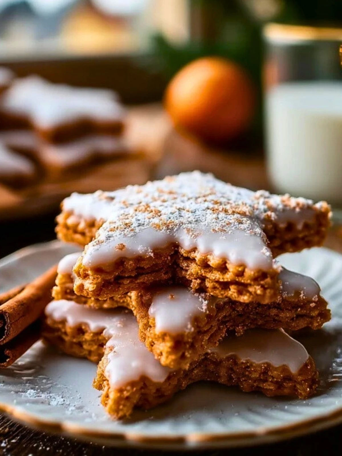 German Cinnamon Stars Cookies (1)