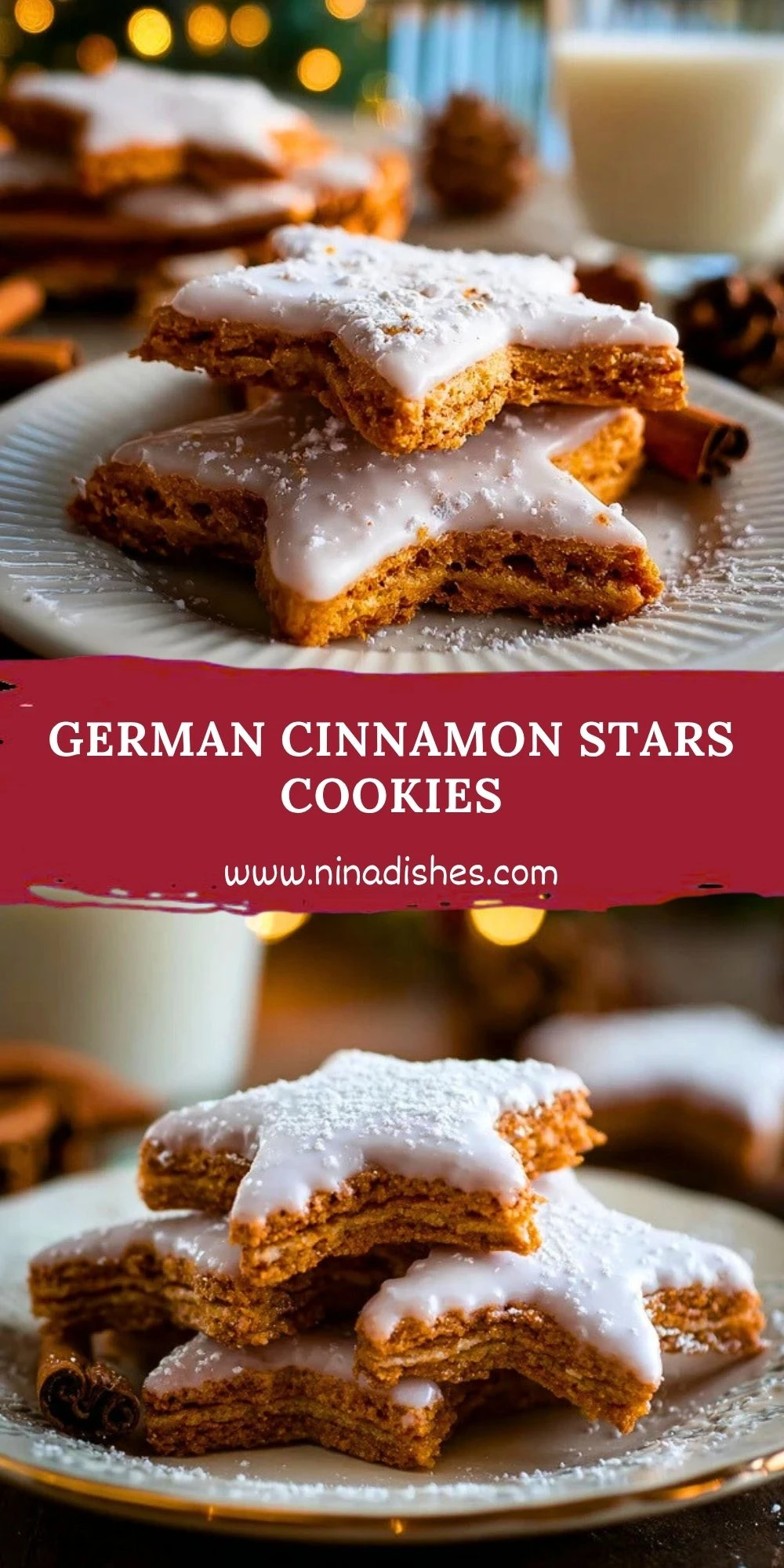 German Cinnamon Stars Cookies (2)