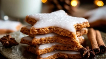 German Cinnamon Stars Cookies