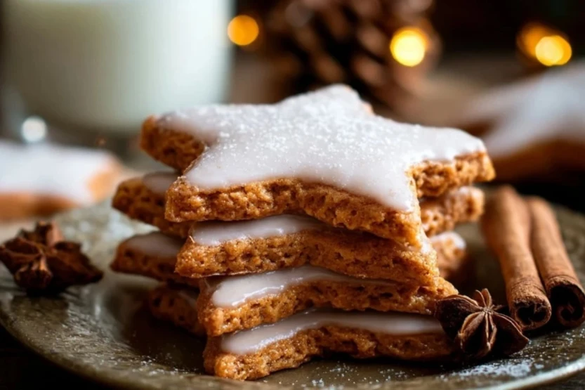 German Cinnamon Stars Cookies